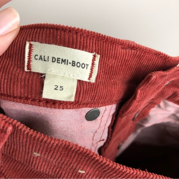 MADEWELL Cali Demi Boot Corduroy Jeans - Picture 7 of 7